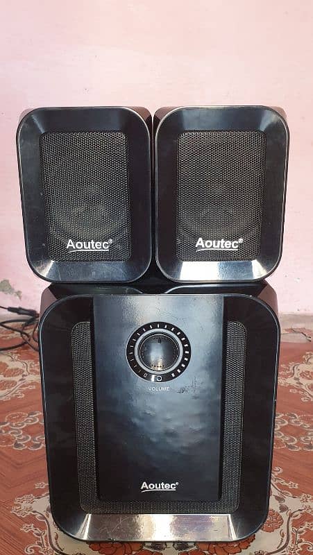 Bluetooth speakers with 50 watt subwoofer 2