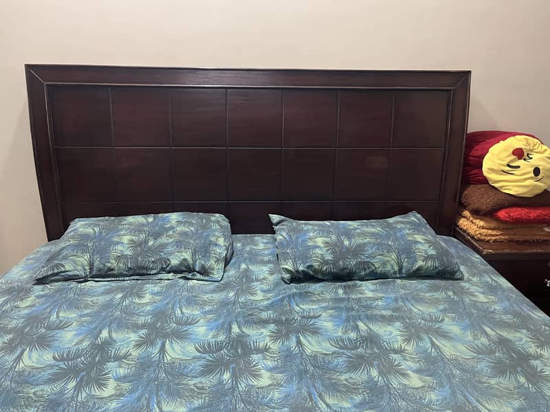 Wooden bed for sale 2