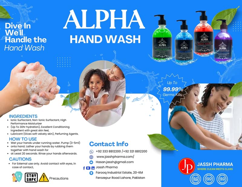 Unbeatable Deal! Alpha Liquid Hand Wash - 100% Genuine(Pack of 4) 10