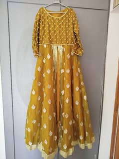 3pc bridal mehndi dress