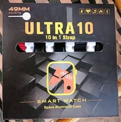 Smart watch ultra 10 watch with 10 straps