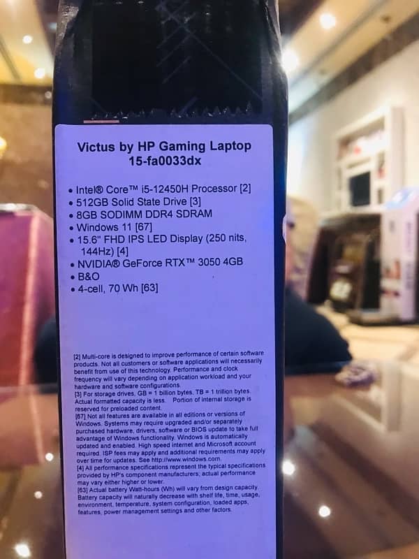 HP VICTUS GAMING LAPTOP 4