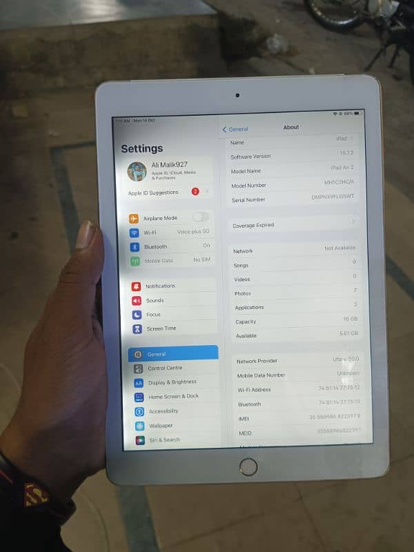 iPad Air 2 16Gb 6