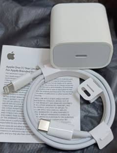 iphone 20watt complete charger with 6 months warranty