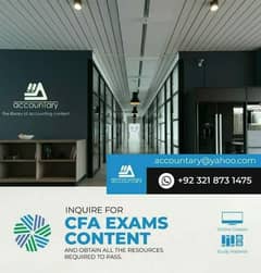 CPA CFA FRM CISA FMVA SCR CMA CIA CFI