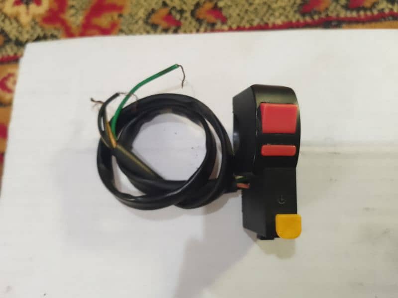 Bike Universal Horns Loud Sound with Complete Fitting, Wiring & Button 2