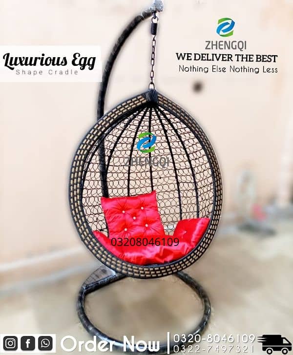 New Double Swing Chair Jhoola, Single & Double, Macrame Jhula, COD 8