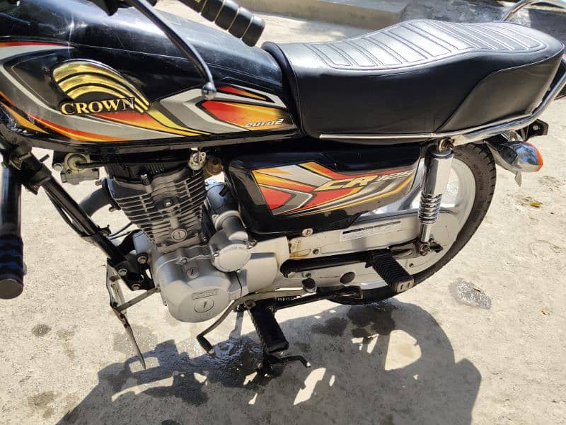 Crown 125 self start Alloy Rims 5