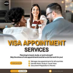 Visa Appointment & Work Permits Services