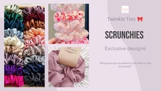 Scrunchies pair