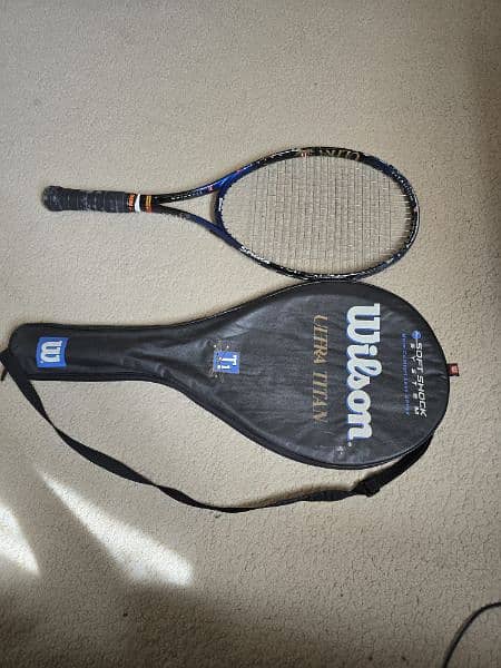 wilson ultra titan tennis racket 0