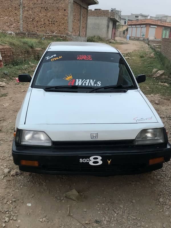 Honda Civic Turbo 1.5 1985 6