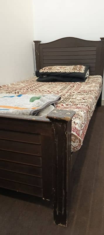 Single wooden Bed 3