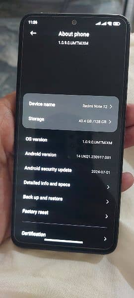 Redmi Note 12, Brand New Condition. 7