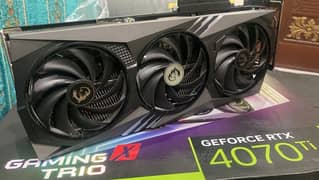 Msi gaming x RtX 4070 ti almost new