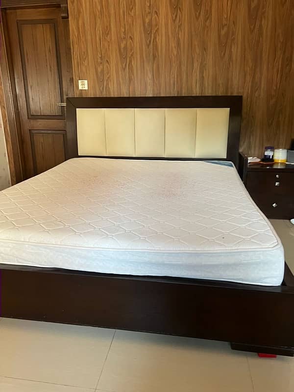 double bed with king mattress 1