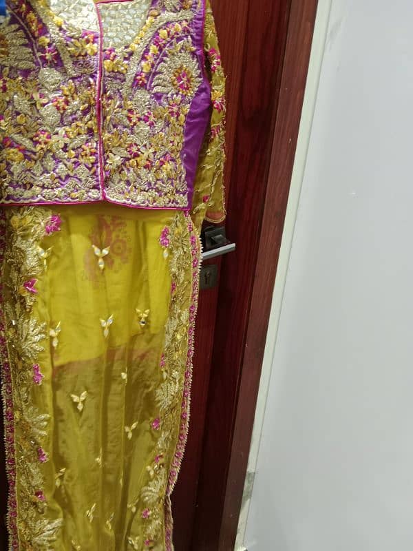 lehenga kurti beautiful embroidery 1