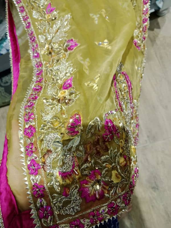 lehenga kurti beautiful embroidery 4