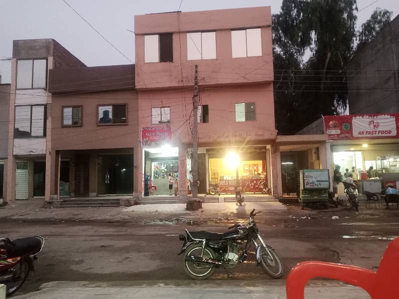 3 Marla Commercial Triple Storey Plaza Demand 1.55 Crore Income Rent Value One Lack Road 50 Feet On Carpeted Road Main Ferozepur Road Kahna Stop Lahore 1