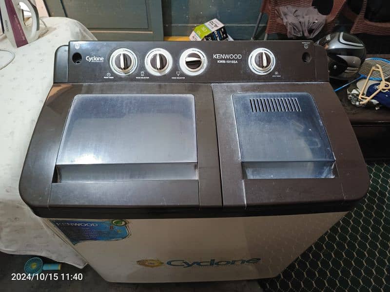 Kenwood cyclone washing machine and dryer 2