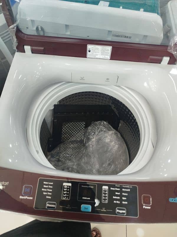 HAIER WASHING MACHINE ONE TOUCH SOLUTION 2