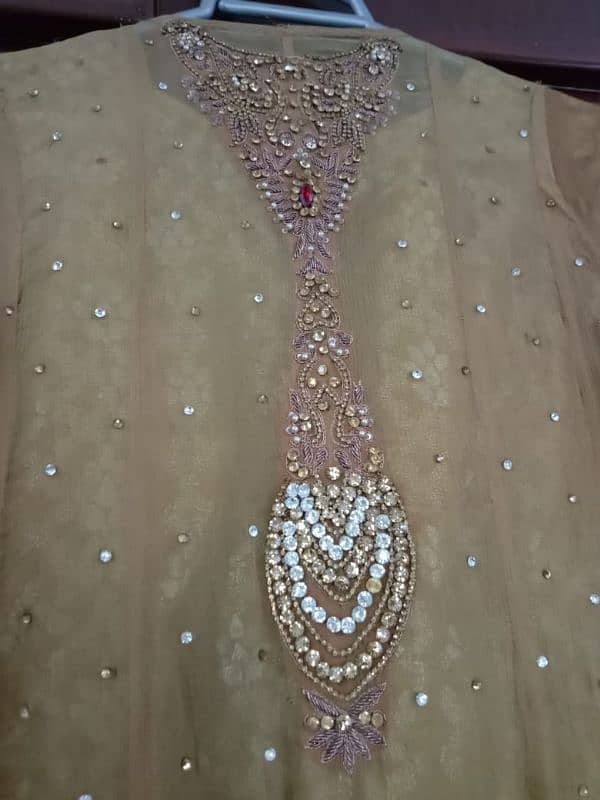 bridal lehnga with long gaon 8