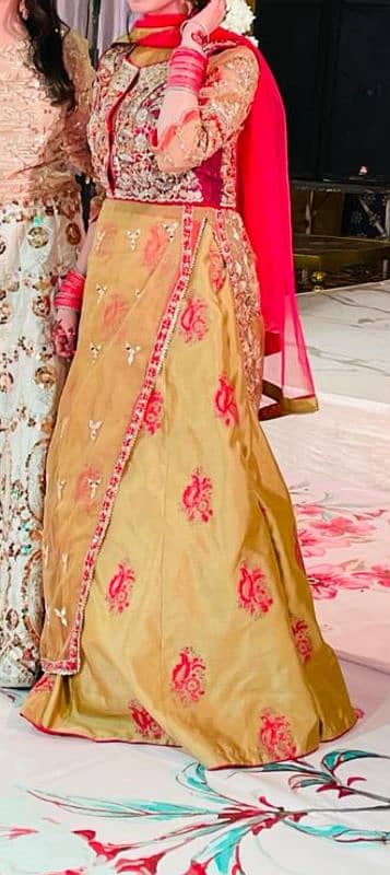 lehenga kurti beautiful embroidery 5