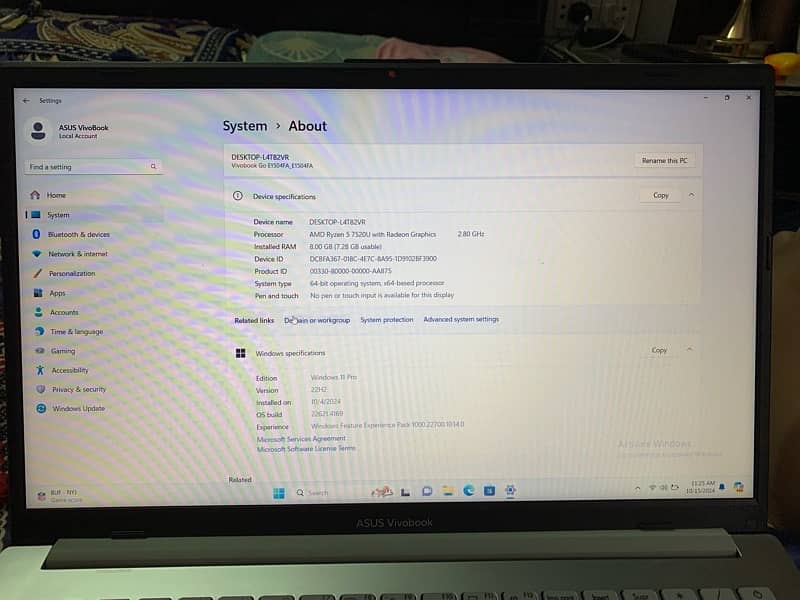 ASUS VIVOBOOK GO 14/15 10