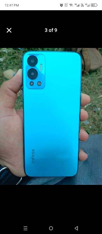 Infinix hot 12 4/128 Sky blue color 0