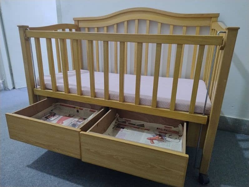 Baby cot / kids cot /wooden cot / baby cart / baby bed 1