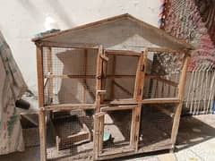 wodden cage for Hens