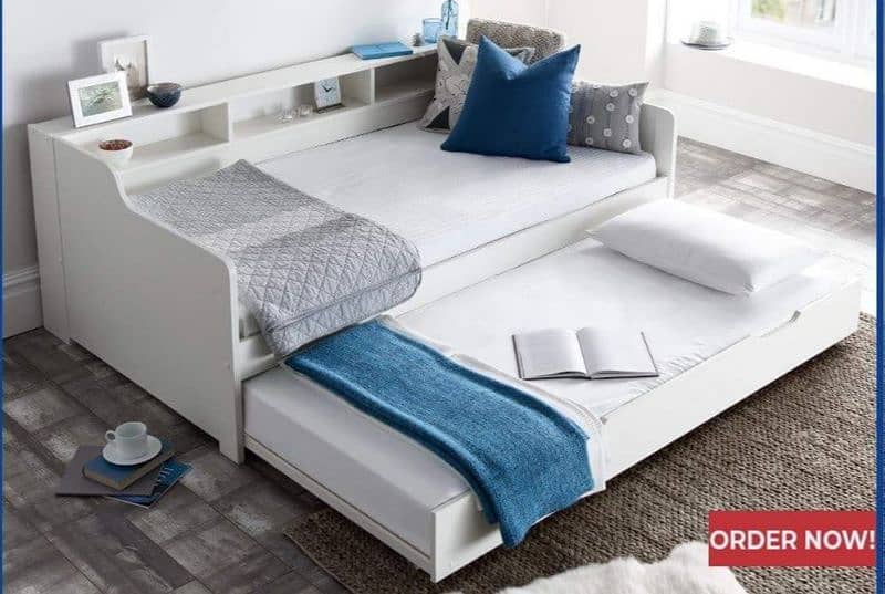 bunk bed with mattress 1