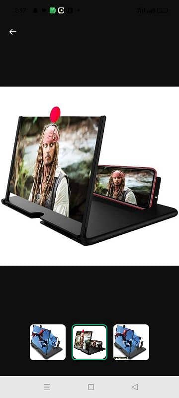 Mobile phone video Amplifying screen -8.5 inches 1