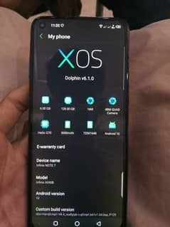 Infinix note 7 alll ok box charge available