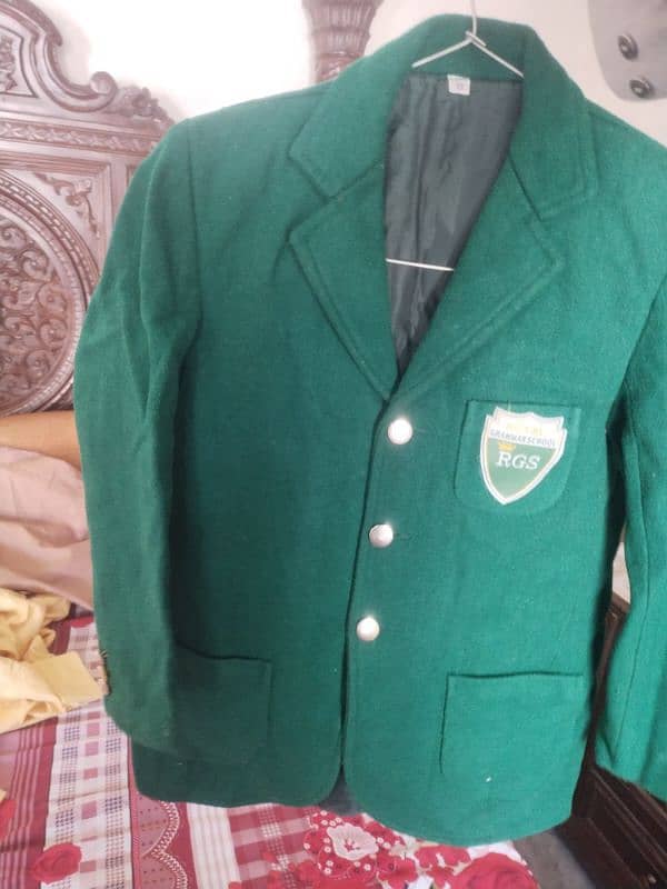 school coat color green 4