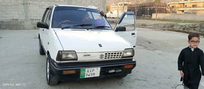 Suzuki Mehran VXR 1989 phone no 03222000853