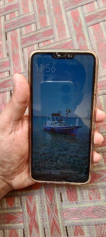 vivo mobile ram 4 rom 32 pta offical approve front side minor crack 3