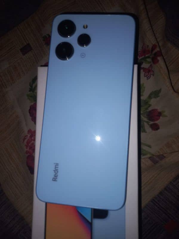 REDMI 12 SKY BLUE 8/128GB ALL OKAY CONDITION 10/10 0