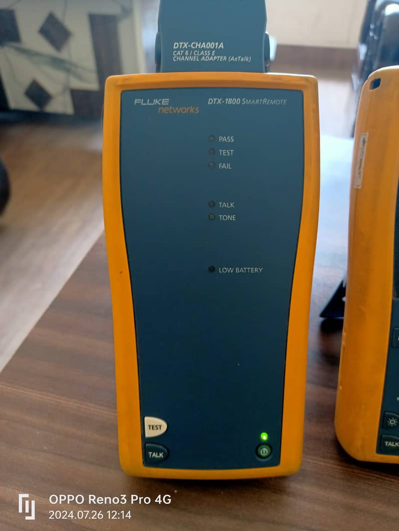 Fluke Testing Services   DTX 1800 1