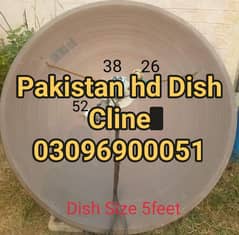 1 dish antenna TV sell service 03096900051