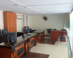 4 Marla Commercial Furnished Office for Rent in DHA phase 1 Block K 0