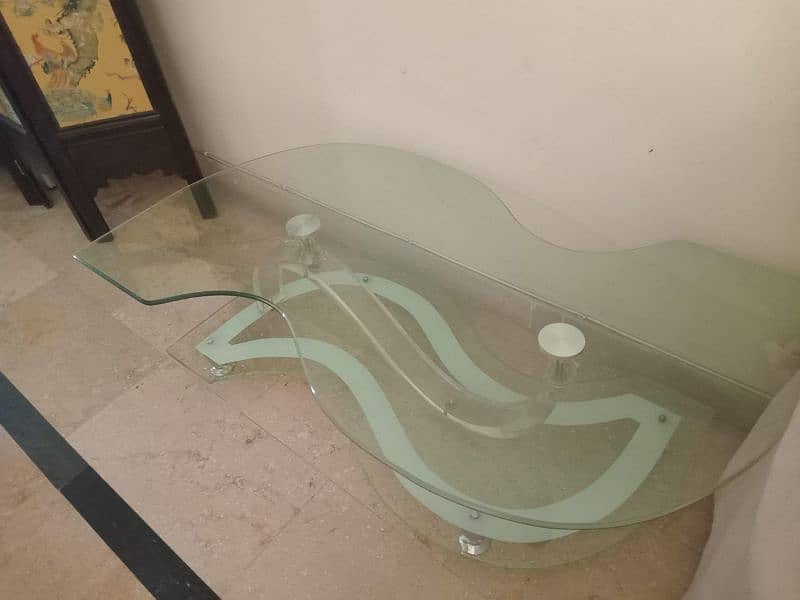 Glass table 2