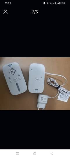 Philips AVENT Audio Baby Monitor DECT, White, SCD502/10 Audio Monitor