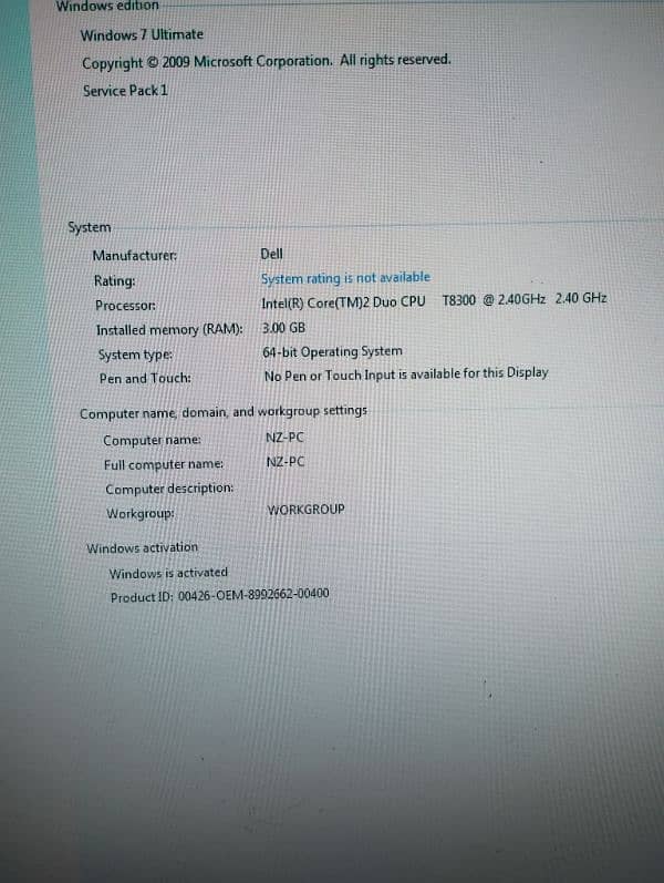 dell latitude D630 2