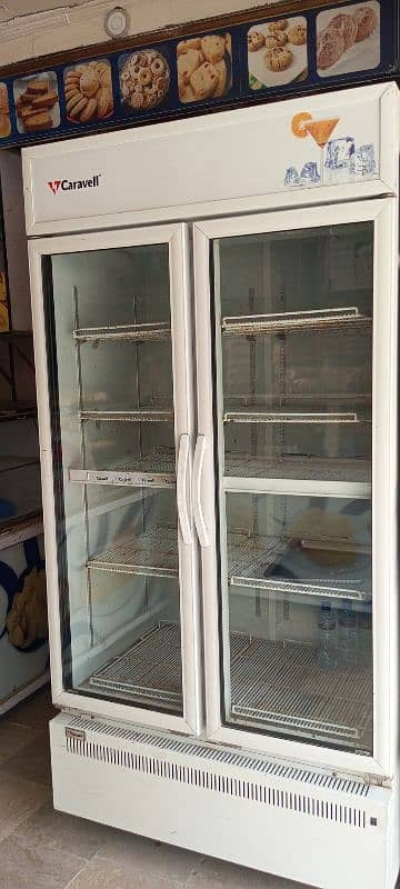 Caravell double door freezer/Double Door Chiller/double door fridge 0