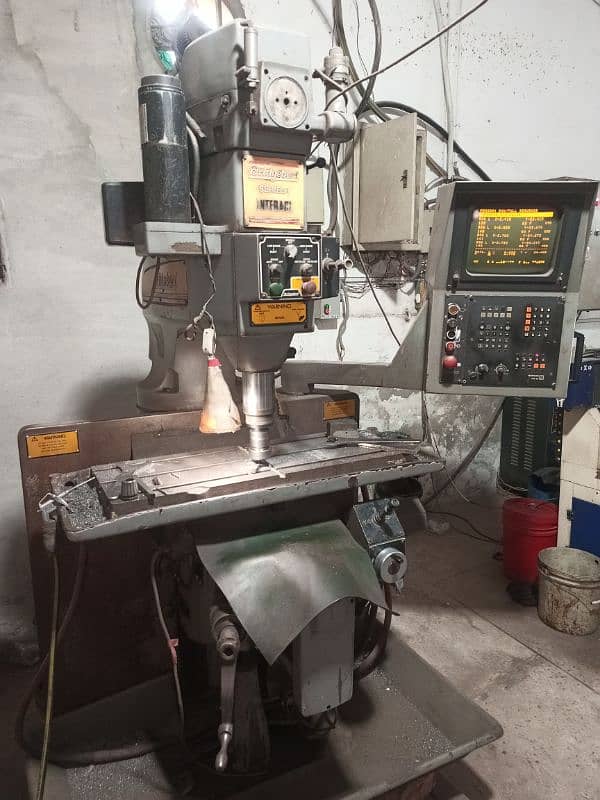 CNC milling machine bridgeport interact 1 for sale 3