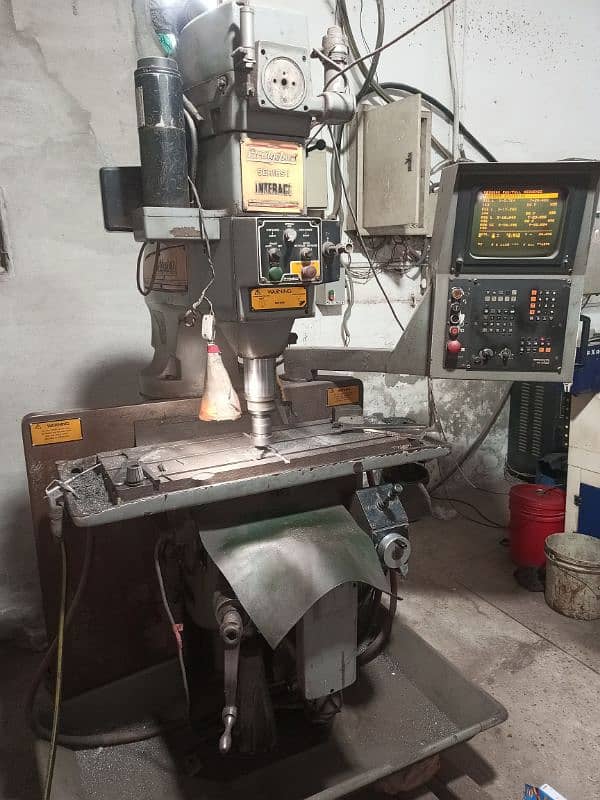 CNC milling machine bridgeport interact 1 for sale 4