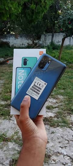 (Exchange possible) Xiaomi Redmi note 10 6/128 Complete Box