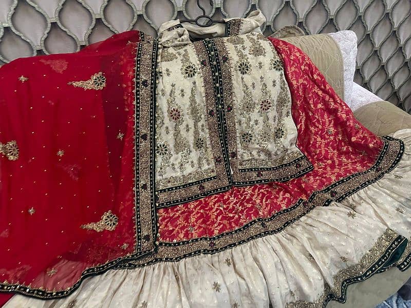 bridal dress lehnga choti dupata 1