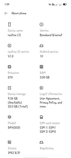 realmi c3 panel change exchange possible